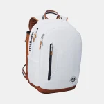 [ Wilson ] Balo Tennis Wilson Roland Garros Tour Backpack WH/NAV/CLAY WR8006602001 Màu Trắng Nâu - Ảnh 2