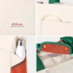 [ WILSON ] TÚI TENNIS VÀ PICKLEBALL Wilson 2026 French Open Roland Garros Tennis Tote Bag Racket Casual Sports Bag - Ảnh 4