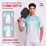 [ KAMITO ] ÁO T-SHIRP PICKLEBALL KAMITO TRẮNG XANH - Ảnh 2