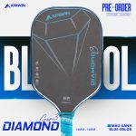 [ KAIWIN ] VỢT PICKLEBALL KAIWIN DIAMOND GEN 3 CHÍNH HÃNG ( TẶNG KÈM QUẤN CÁN VÀ DÁN VIỀN )